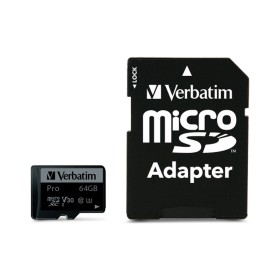 Карта памяти Verbatim 64GB microSDXC class 10 UHS-III PRO (47042)