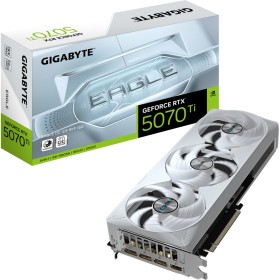 Видеокарта GIGABYTE GeForce RTX5070 Ti 16GB EAGLE OC ICE SFF (GV-N507TEAGLEOC ICE-16GD)