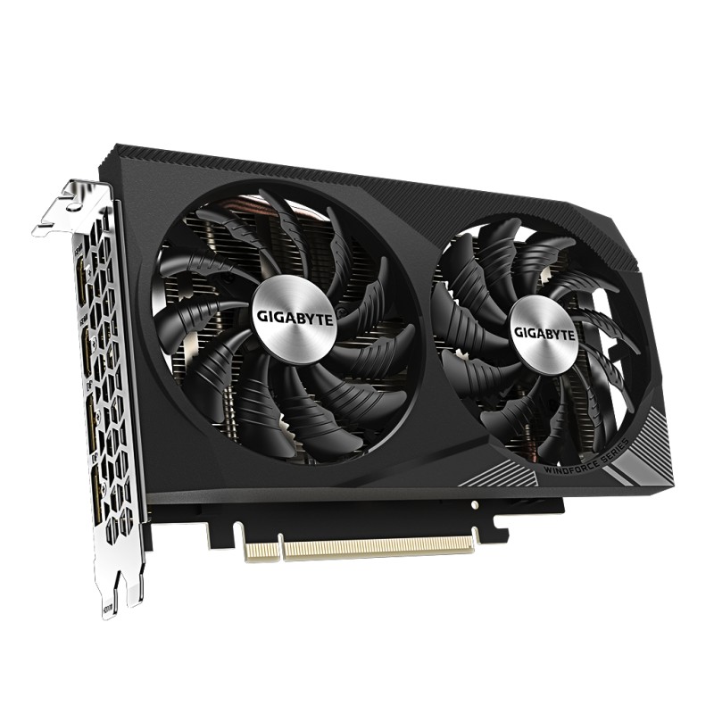 Видеокарта GIGABYTE GeForce RTX3050 8Gb WINDFORCE V2 (GV-N3050WF2V2-8GD)