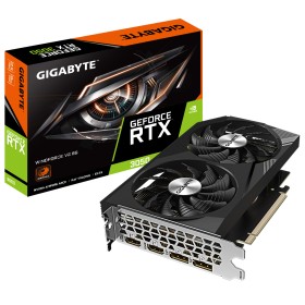 Видеокарта GIGABYTE GeForce RTX3050 8Gb WINDFORCE V2 (GV-N3050WF2V2-8GD)