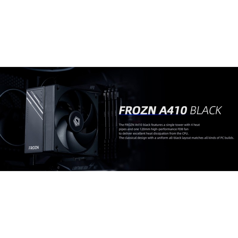 Кулер для процессора ID-Cooling FROZN A410 Black
