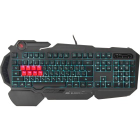 Клавиатура A4Tech Bloody B318 Black USB Black (4711421980470)