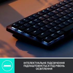Клавиатура Logitech MX Mechanical Mini Illuminated UA Graphite (920-010782)