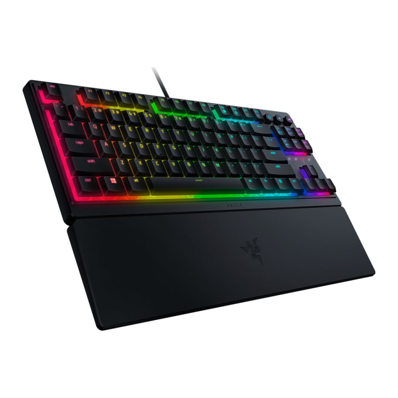 Клавиатура Razer Ornata V3 TKL RGB 84key Mecha-Membrane Switch USB UA Black (RZ03-04881800-R371)
