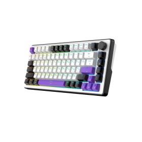 Клавиатура Hator Hellyberry HK75 Mechanical Linear RGB Wireless/Bluetooth/USB UA White/Violet (HK75_wireless)