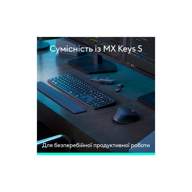 Мышка Logitech MX Master 3S Performance Bluetooth Graphite (910-007501)