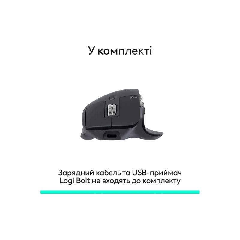 Мышка Logitech MX Master 3S Performance Bluetooth Graphite (910-007501)
