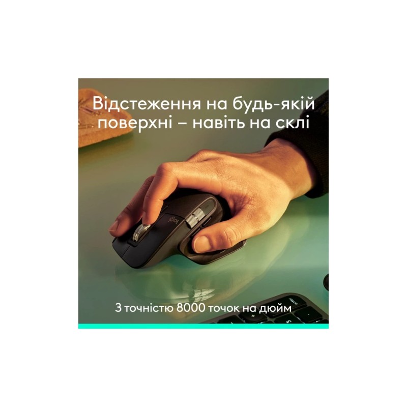 Мышка Logitech MX Master 3S Performance Bluetooth Graphite (910-007501)