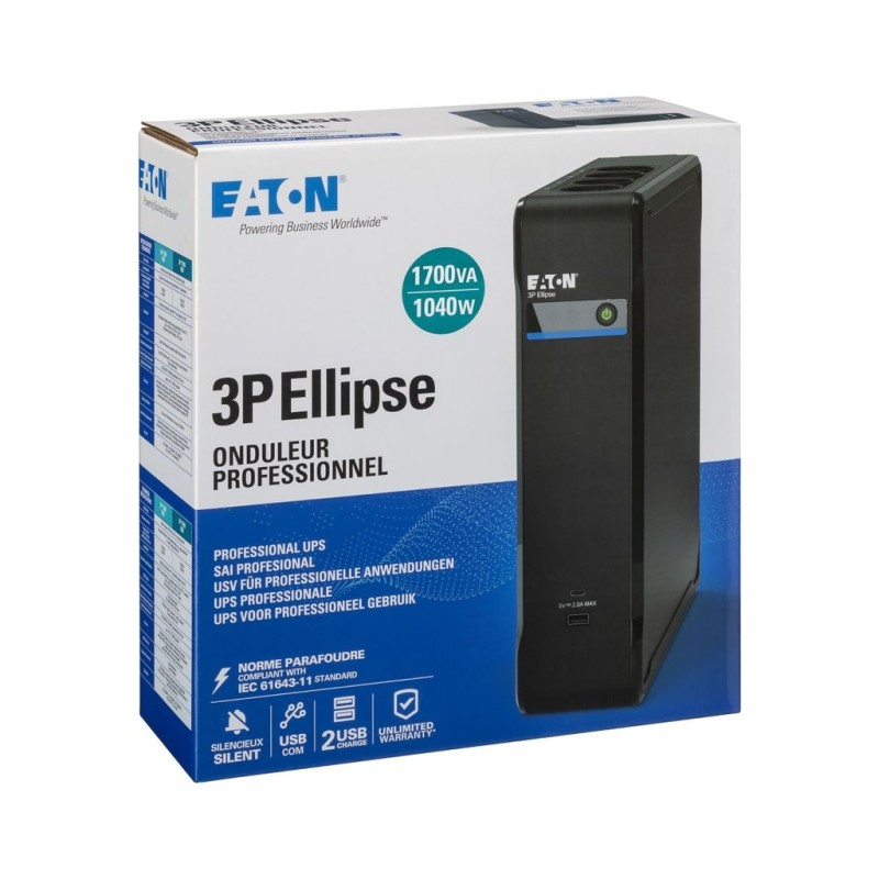 Источник бесперебойного питания Eaton 3P1700UD