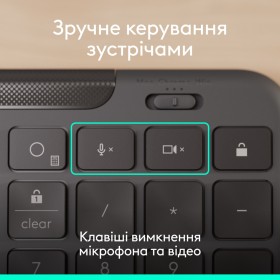 Клавиатура Logitech Signature Slim K620 for Business USB-C UA Graphite (920-013333)
