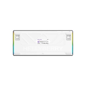 Клавіатура Hator Hellyberry HK75 Mechanical Linear RGB USB UA White/Violet (HK75)