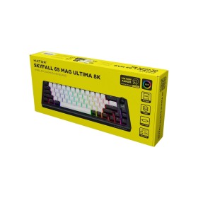 Клавіатура Hator Skyfall 65 MAG Ultima 8K Wireless/Bluetooth/USB UA Black/White (HTK3860UA)