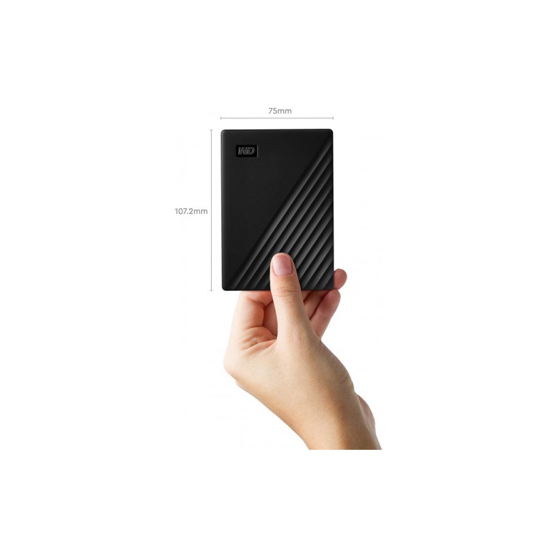 Внешний жесткий диск 2.5" 5TB WD (WDBPKJ0050BBK-WESN)