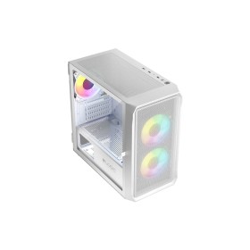 Корпус для ПК Logic concept PORTOS MESH+GLASS ARGB fans 3x120mm WHITE
