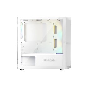 Корпус для ПК Logic concept PORTOS MESH+GLASS ARGB fans 3x120mm WHITE (AM-PORTOS-20-0000000-0002)