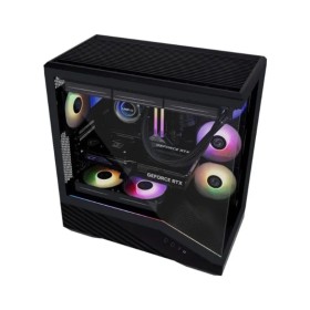 Корпус для ПК Lian Li V100R case with pre-installed four 120mm RGB PWM fan, Black