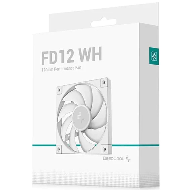 Кулер для корпуса Deepcool FD12 WH (R-FD12-WHNPN1-G)