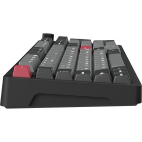 Клавиатура GamePro Asgard Drakkar Keychron Super Red Switch Wireless/Bluetooth/USB UA Black (MK305BK)