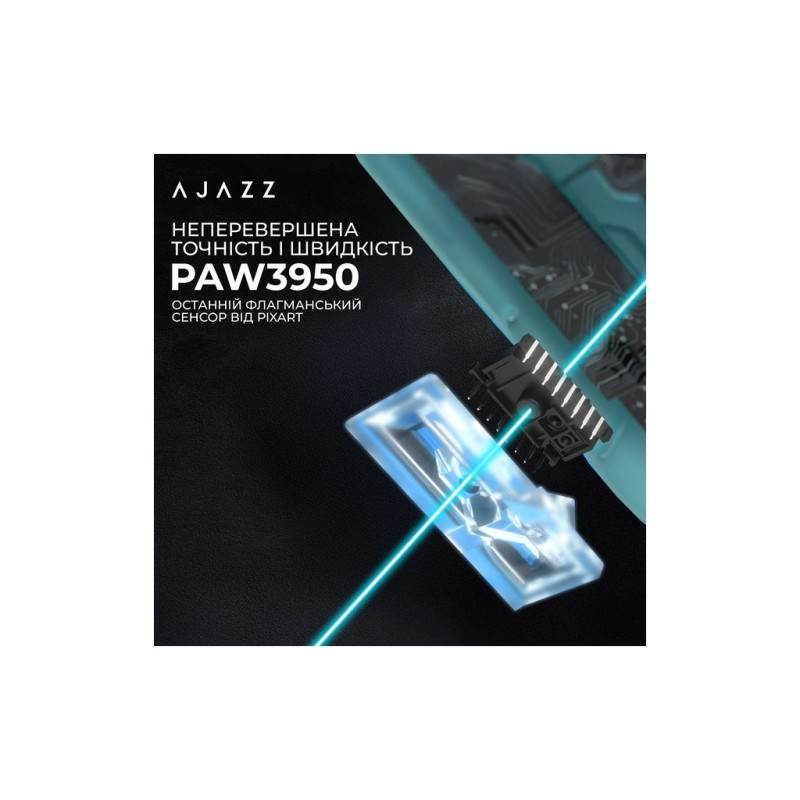 Мышка Ajazz AJ159 APEX Wireless/Bluetooth/USB Blue (AJM159-A-BLUE)