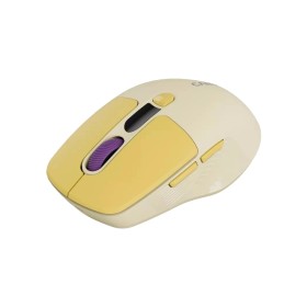 Мышка Canyon MW-26 LCD Silent Wireless/Bluetooth Yellow (CNS-CMSW26Y)
