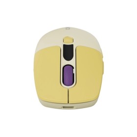 Мышка Canyon MW-26 LCD Silent Wireless/Bluetooth Yellow (CNS-CMSW26Y)