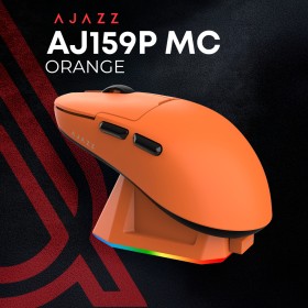 Мышка Ajazz AJ159P MC Wireless/Bluetooth/USB Charging Dock Orange (AJ159P-MC-Orange)