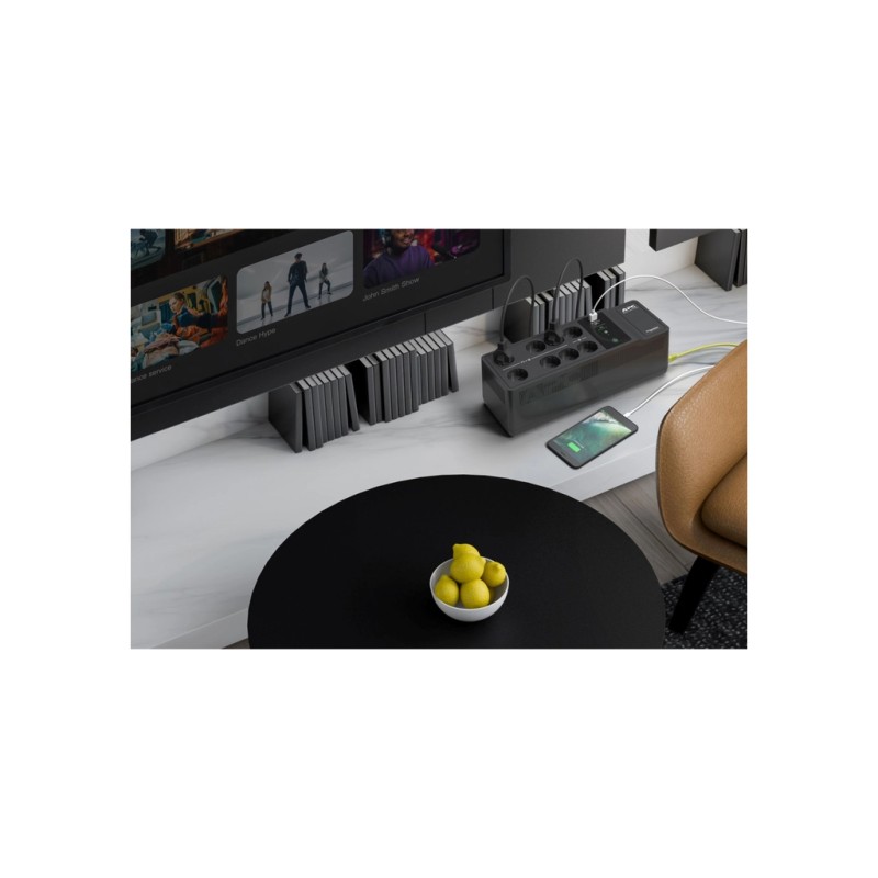 Источник бесперебойного питания APC Back-UPS 1050VA, 600W (BE1050G2-GR)