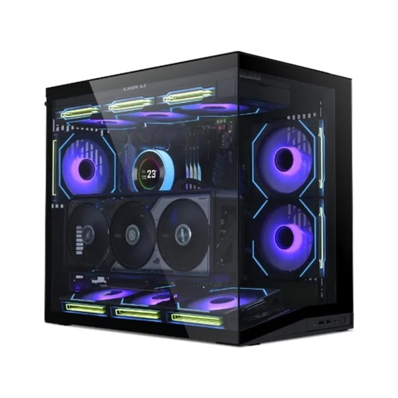 Корпус для ПК Lian Li O11 Dynamic Mini V2, Black (G99.O11DMIV2X.00)