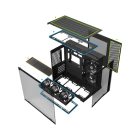 Корпус для ПК Lian Li O11 Dynamic Mini V2, Black (G99.O11DMIV2X.00)