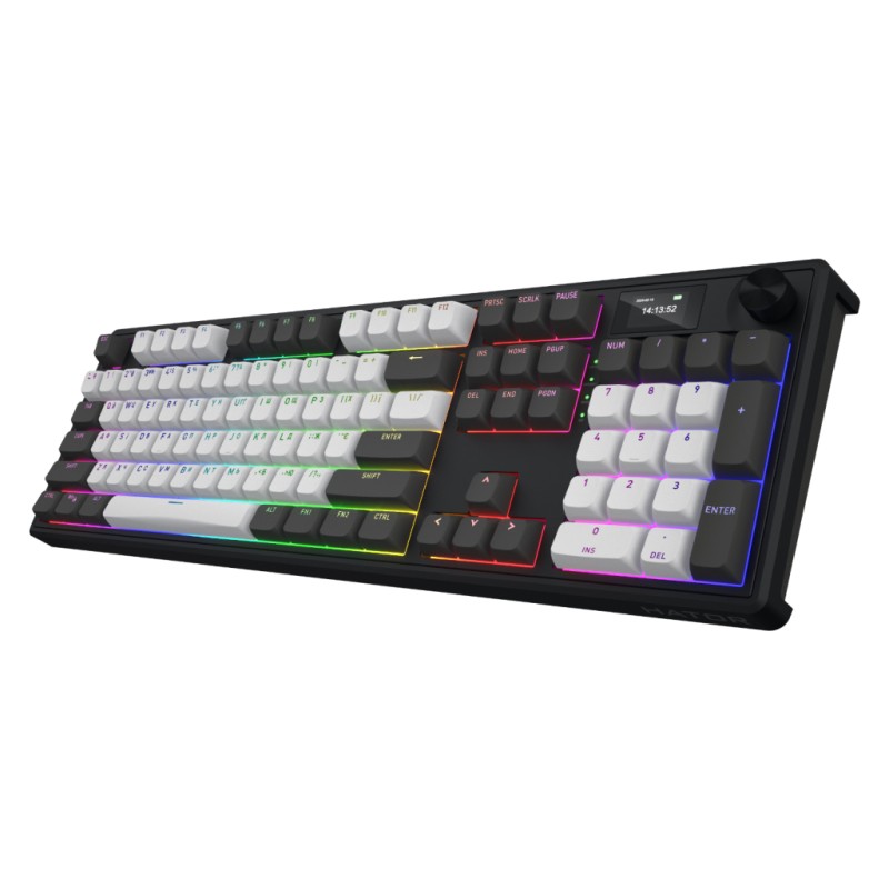 Клавиатура Hator Skyfall 100 Pro Wireless Grey/Black (HTK4100UA)