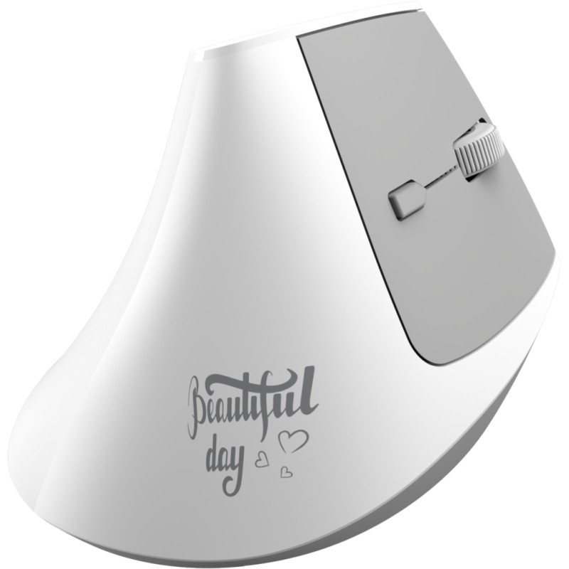 Мышка Ajazz i300 Wireless/Bluetooth/USB White (i300-W)
