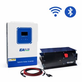 Комплект резервного питания 7.2 кВт ·24В (LiFePO4 EVE 280Ah) EASUN 3.2 кВт