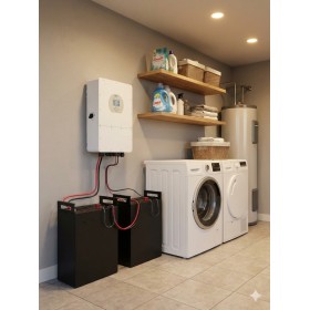 Комплект резервного питания 16 кВт Deye SUN-6K-SG05LP1-EU 48 В LiFePO4