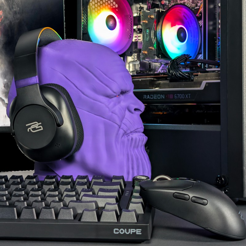 Игровой ПК компьютер с монитором Ryzen 5 5500 | RX 6700XT 12GB "PHANTOM-STRIKE"