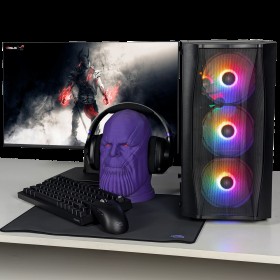 Игровой ПК компьютер с монитором Ryzen 5 5500 | RX 6700XT 12GB