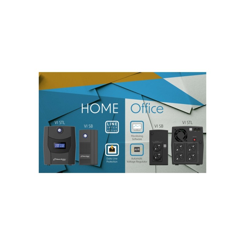 Источник бесперебойного питания PowerWalker Basic VI 3000 STL LCD (10121194)