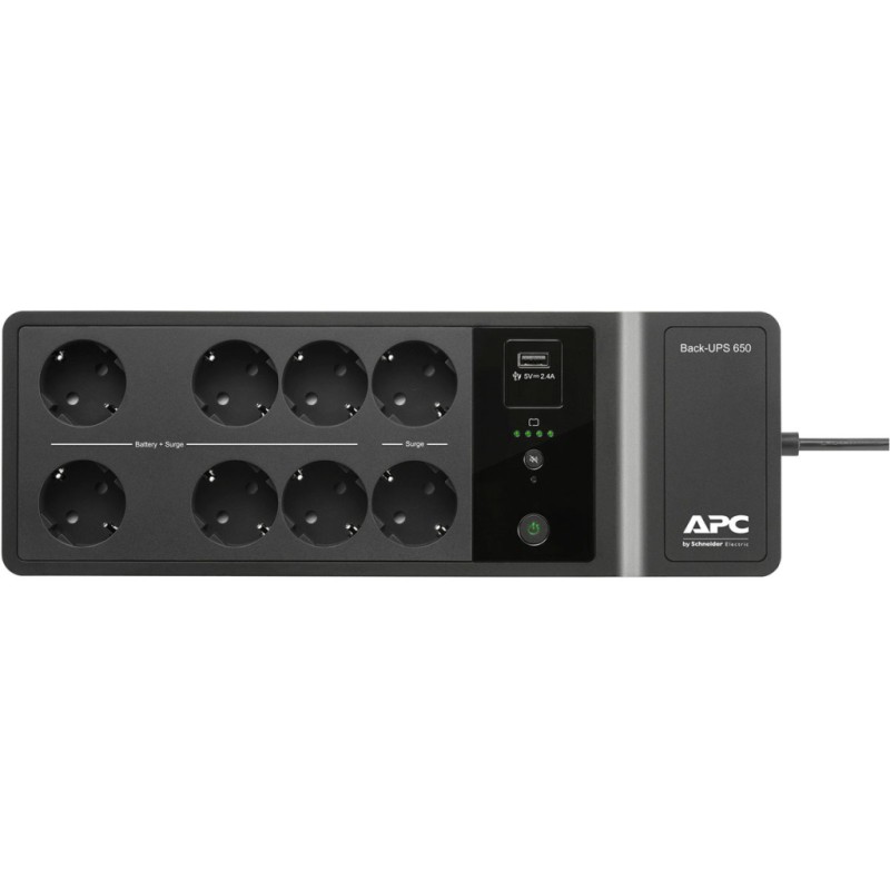 Пристрій безперебійного живлення APC Back-UPS 650VA (BE650G2-GR)