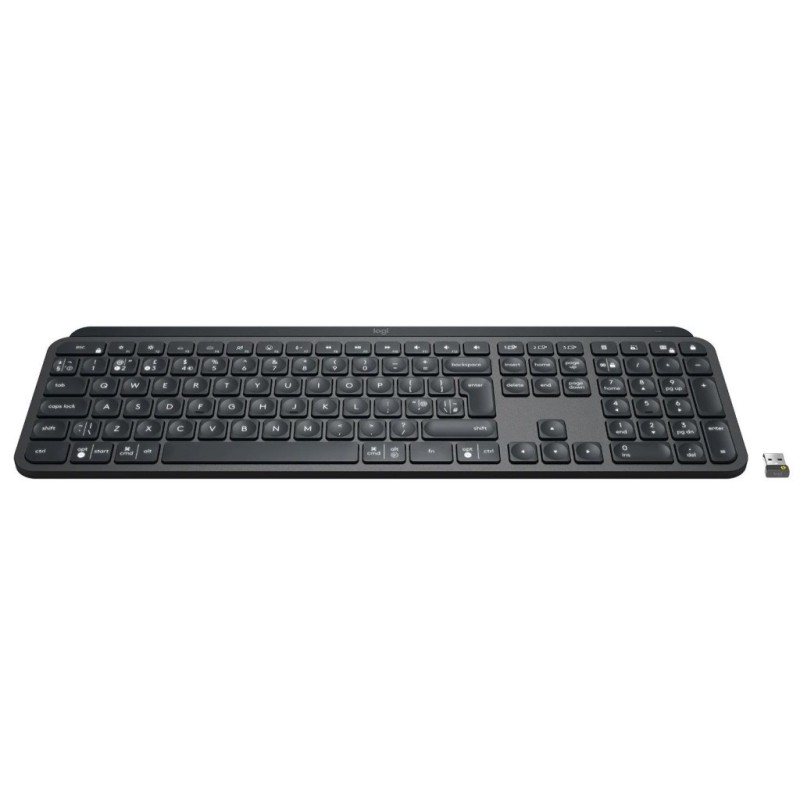Клавиатура Logitech MX Keys Advanced for Business Wireless Illuminated UA Graphite (920-010251)