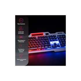 Клавиатура Hölmer K-02GS RGB Backlight USB UA Black (K-02GS)