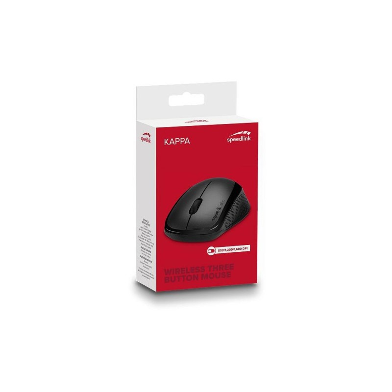 Мышка Speedlink Kappa Wireless Black (SL-630011-BK)