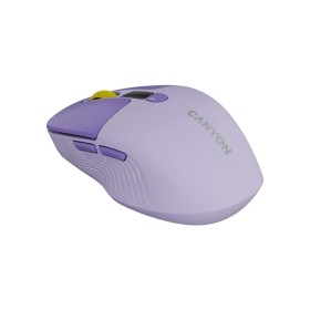 Мишка Canyon MW-26 LCD Silent Wireless/Bluetooth Violet (CNS-CMSW26V)