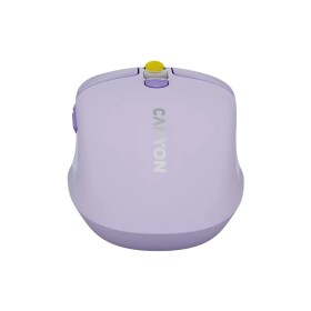 Мишка Canyon MW-26 LCD Silent Wireless/Bluetooth Violet (CNS-CMSW26V)