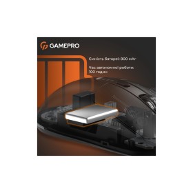 Мышка GamePro Genesis Winner Wireless/Bluetooth/USB Black (GM079B)