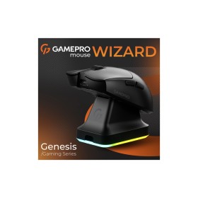 Мышка GamePro Genesis Wizard Wireless/Bluetooth/USB Black (GM160B)