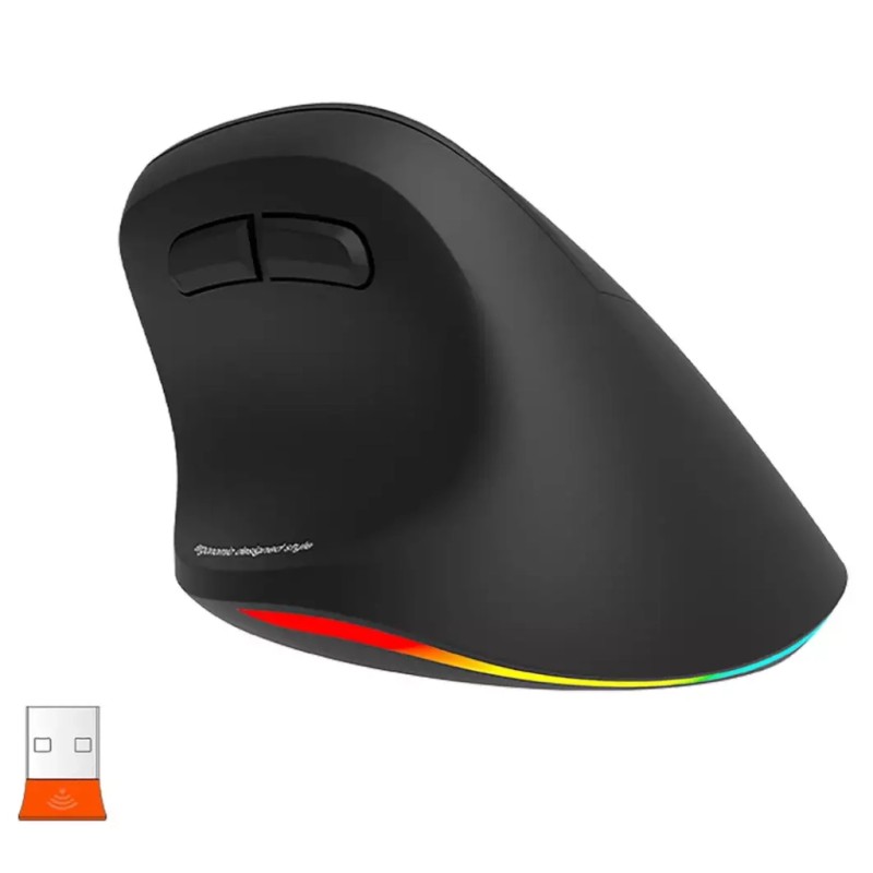 Мышка Meetion BTM010R RGB Bluetooth/Wireless Black (MT-BTM010R-A)