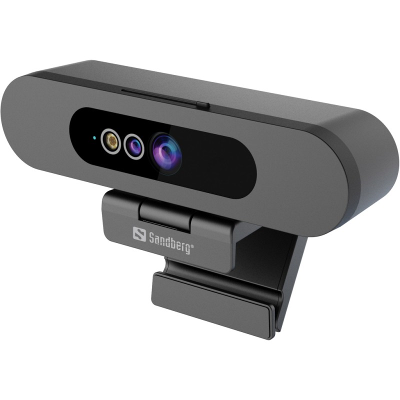 Веб-камера Sandberg Face-ID 2 HD 1080p Windows Hello USB-C/USB2.0 Black (134-40)