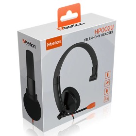 Наушники Meetion HP002U Black/Orange (MT-HP002U-A)