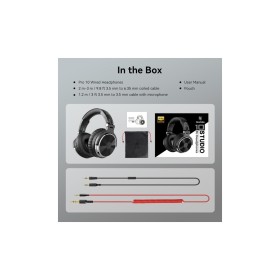 Наушники OneOdio Pro 10 3,5мм/6,35мм Black (Pro 10 Black)