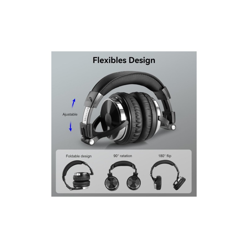 Наушники OneOdio Pro 10 3,5мм/6,35мм Black (Pro 10 Black)