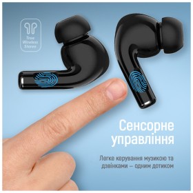 Наушники ColorWay Slim TWS-5 Earbuds Black (CW-TWS5BK)